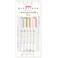 Zebra Mildliner Doublesided Marker Set Natural