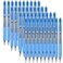 Sooez 40 Pack Bulk Pens Ballpoint Smooth Writing Black Ink Pens Retractable Ballpoint Pen With Soft Grip Medium Point 10Mm Pens For Journaling Office Supplies For Nurseserver Note Taking