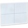 Flipside Grid Sideplain Side Dry Erase Lap Board Blue