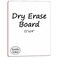 Scribbledo Small Dry Erase Board 11X14 Double Sided Whiteboard