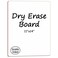 Scribbledo Small Dry Erase Board 11X14 Double Sided Whiteboard