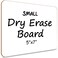Scribbledo 5X7 Small Dry Erase Board Mini Whiteboard For Students And Kids