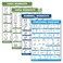 Palace Learning 4 Pack Cable Machine Workout Posters Volume 1 2 Dumbbell Exercises Stretching Exercises Laminated 18 X 24
