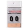 Kamui Billiard Cue Tip Protector 2Pack Leather Burnisher Black