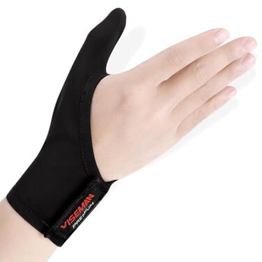 Viseman Bowling Thumb Saver Protector Lightweight Bowling Thumb Sock Bowling Gloves For Right Hand
