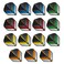 Red Dragon Hardcore Stripes Selection Pack Extra Thick Standard Dart Flights 5 Sets Per Pack 15 Dart Flights In Total