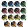 Red Dragon Hardcore Stripes Selection Pack Extra Thick Standard Dart Flights 5 Sets Per Pack 15 Dart Flights In Total
