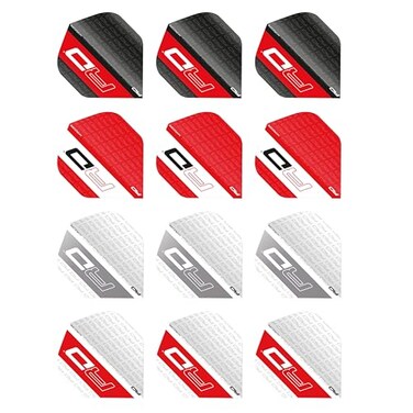 Red Dragon Hardcore Selection Pack Rd Extra Thick Standard Dart Flights 4 Sets Per Pack