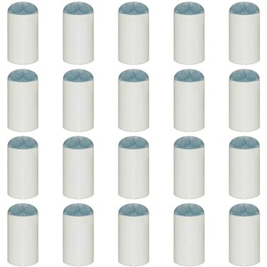 Ifamio 20 Pcs Billiard Pool Cue Tips 13Mm Slipon Cue Tips Replacement No Glue Or Tool Required