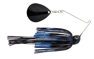Strike King Tng12C202 Tour Grade Spinnerbait Black Blue 12Oz