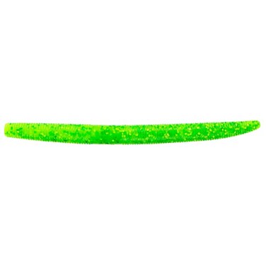 Yamamoto 5 Senko Chartreuse W Large Green Chartreuse Flake 10 Pack