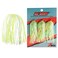 Zman Chatter Bait Ez Skirt One Size Chartreuse Silverwhite Silver