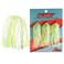 Zman Chatter Bait Ez Skirt One Size Chartreuse Silverwhite Silver
