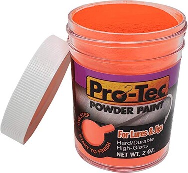 Protec Component Powder Paint 2Oz Flame Red