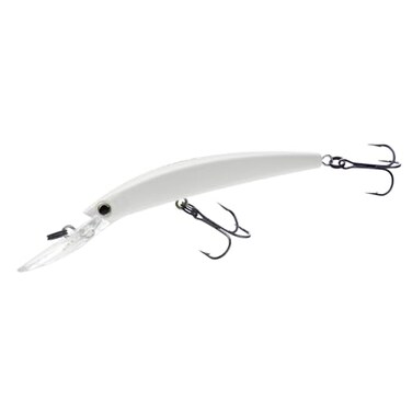 Yozuri R1301W Crystal Minnow Deep Diver Walleye Floating 514 78 Oz 2 Hook White