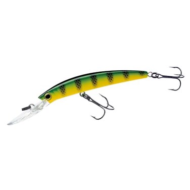 Yozuri R1301Mpc Crystal Minnow Deep Diver Walleye Floating 514 78 Oz 2 Hook Green Perch
