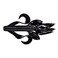 Yamamoto 4 Kreature Black Wsmall Red Flake 7 Pack