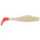 Zman Minnow 3 White Pearlred Tail
