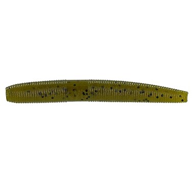Yamamoto 3 Fat Senko Green Pumpkin W Black Flake 10 Pack
