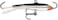 Rapala Jigging Rap Hard Bait Lure Freshwater Size 07 2 34 Length Variable Depth Silver Package Of 1 W7S