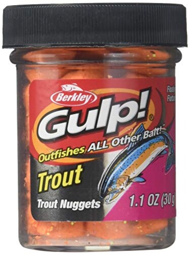 Berkley Gulp Trout Nuggets Orange Pulp 1Ounce