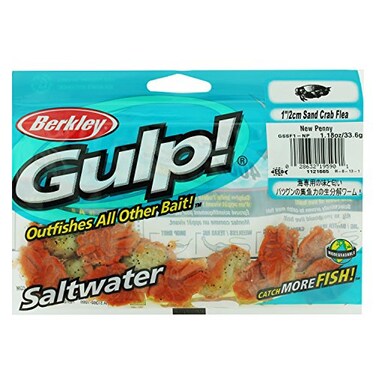 Berkley Gulp Sand Crab Flea New Penny 1Inch