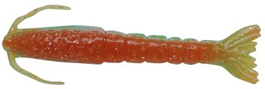 Berkley Gulp Shrimp 3In 3 6 Count Nuclear Chicken