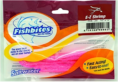 Fishbites Ez Shrimp Fast Acting Pink