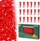 Amy Sport Golf Tees Step Down Plastic Unbreakable 50 Pack 1 14 Inch 32 Mm Red Reusable Bulk Set Professional Height Control Castle Tee For Practice 50 Pack 1 14 In Red