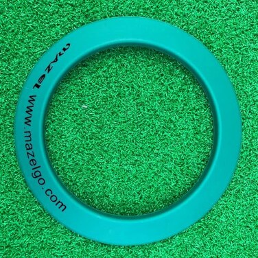 Mazel Putting Cupring Alldirection Golf Practice Hole Trainer Green Rubber Ring