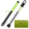 2 Pieces Golf Alignment String Line Putting Aid With Pegs Training String Guide 10 Inch For Alignment And Practice Indoor Trainer Line Green