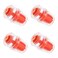 Peutier 4Pcs Bite Valve Replacement Sheath For Osprey Silicone Hydration Pack Bite Valve Replacement Nozzle Mouthpiece For Hydration Pack System