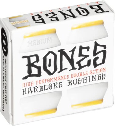 Bones Wheels Hardcore Bushings Medium White