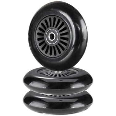 Aowish Easy Roller Replacement Wheels Wbearings Abec9 Set Of 3 Black
