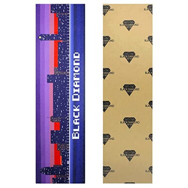 Black Diamond Grip Skateboard Graphic Griptape Sheet 8Bit 9 X 33 Grip Tape