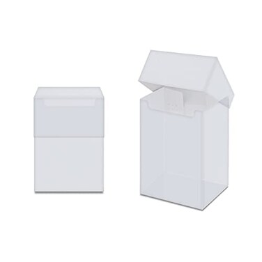 Ultra Pro 80 Card Deck Box Clear