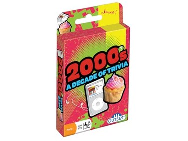 Outset Media 2000s A Decade of Trivia Travel Pack Card Game for Ages 12 and up
