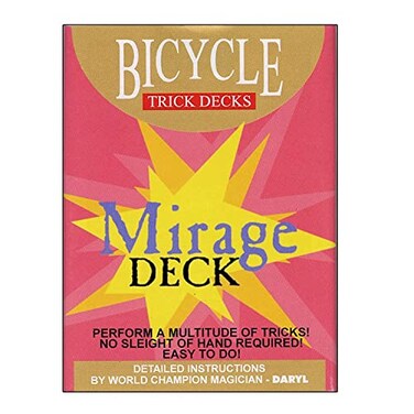 Bicycle Murphys Magic Mirage Deck Bicycle Red Trick