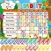 SpriteGru Magnetic Reward Chart Dry Erase Task BoardOne Chart 72 Magnetic Reward Magnets Dinosaur Theme Behavior Tracker for Daily Routine Potty Training