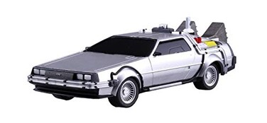 Aoshima Back to The Future Part II Time Machine 143 Scale Pullback Model Kit