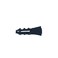 CRL 1/4" Plastic Screw Anchor without Shoulder - 500 Pack