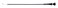 Crown Automotive Temperature Control Cable HVAC, Black Silver