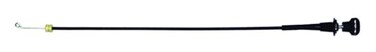 Crown Automotive Temperature Control Cable HVAC, Black Silver