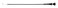 Crown Automotive Temperature Control Cable HVAC, Black Silver