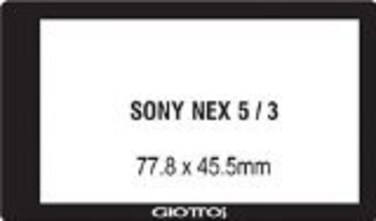 Giottos AGSP-83017 Screen Protector ,Transparent/Black