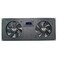 Coolerguys Programmable Thermostat Cooling Kit for Cabinets, AV, and Components ,Plastic, Dual 120mm Pro