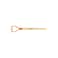 Truper Replacement Handle for Classic Shovel with Y Grip, 28-Inch Wood Handle, Anti-Rotation Fixing System ,Model MG-PY / 15900