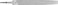 Pferd Tools Mill File 8" Tapered Hand File, Smooth Cut - Part 19006