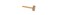 Tandy Leather Craftool Wooden Mallet - Lightweight Beechwood Design for Comfortable Control