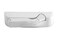 CRL Truth EP27033 Encore White, Left Hand Folding Handle and Cover